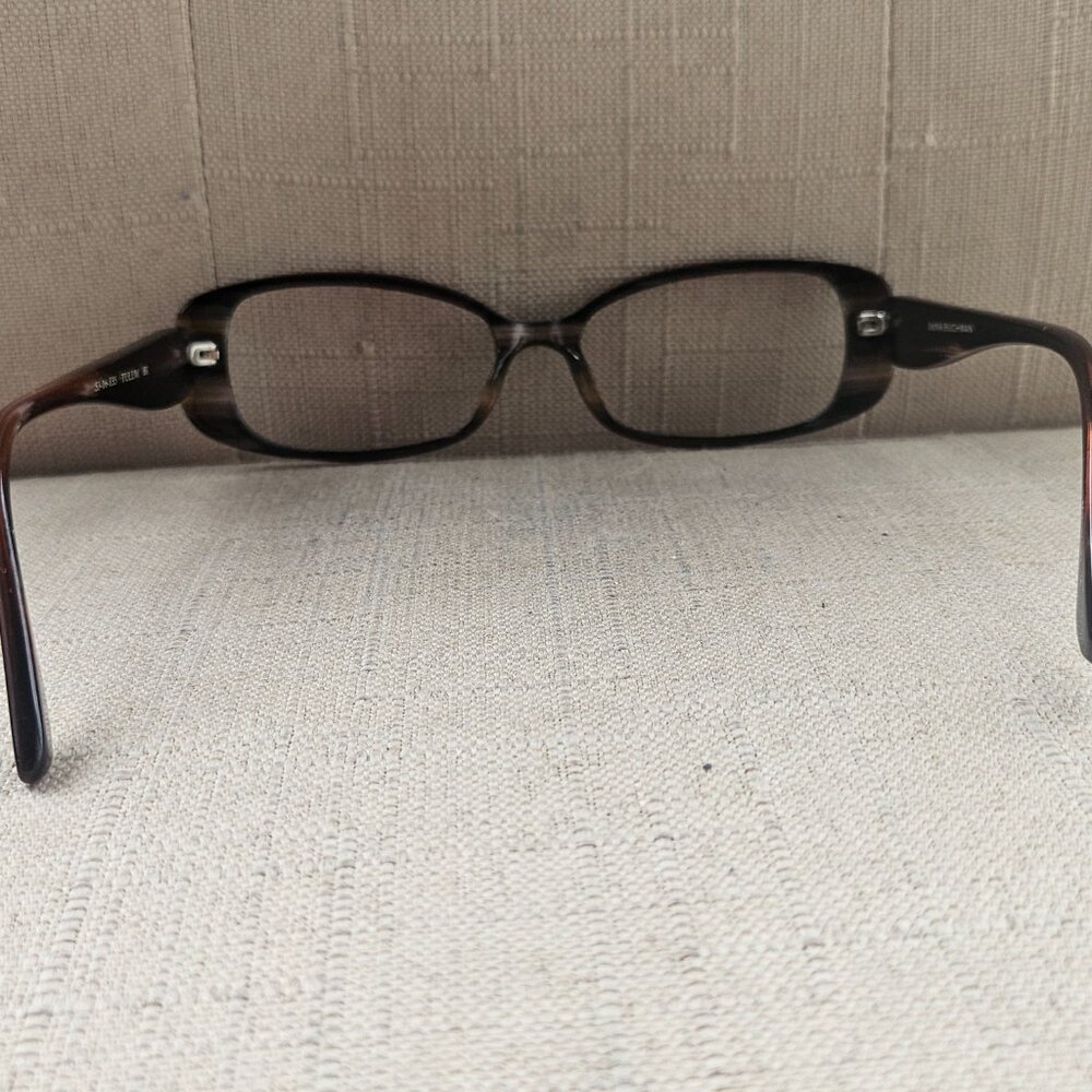 Dana Buchman Women Eyeglasses TULUM Brown Crystal 53[]16 135 Frame - Picture 15 of 16
